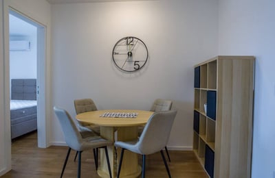 Аренда светлой двухкомнатной квартиры в современном ЖК, 41 м², Палилула, Белград, Сербия